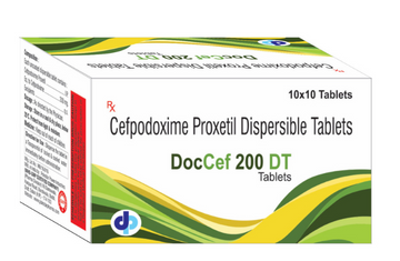 DocDoz Pharma Affordable Products DocCef 200-DT Tablets